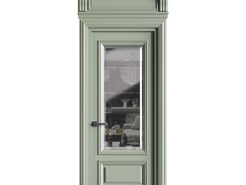 Modern entrance door 31 3D Model