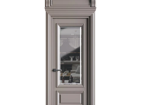 Modern entrance door 31 3D Model