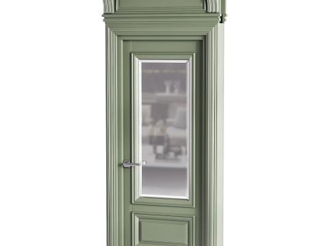 Modern entrance door 31 Model 3D