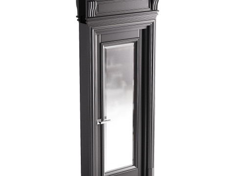 Modern entrance door 31 Model 3D