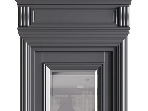 Modern entrance door 31 3D Model