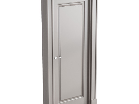 Modern entrance door 32 3D Model