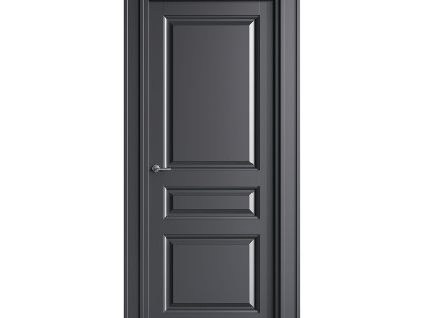 Modern entrance door 32 3D Model