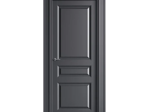 Modern entrance door 32 3D Model