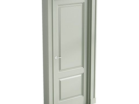 Modern entrance door 32 3D Model