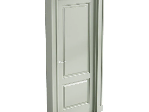 Modern entrance door 32 3D Model