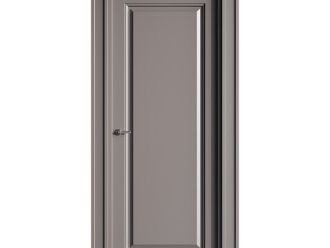 Modern entrance door 32 3D Model