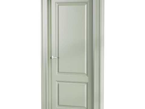 Modern entrance door 32 3D Model