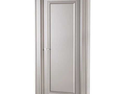Modern entrance door 32 3D Model
