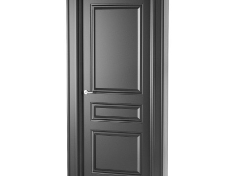 Modern entrance door 32 3D Model