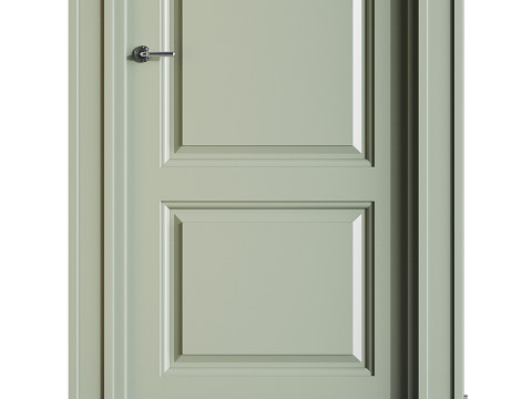 Modern entrance door 32 3D Model