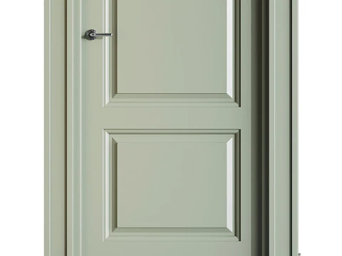 Modern entrance door 32 3D Model