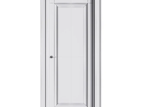 Modern entrance door 32 3D Model