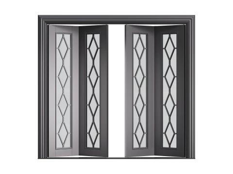 आधुनिक प्रवेश द्वार 33 3D मॉडल