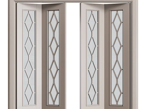 Porta de entrada moderna 33 Modelo 3D