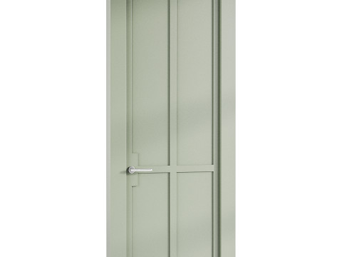 Modern entrance door 34 Modello 3D