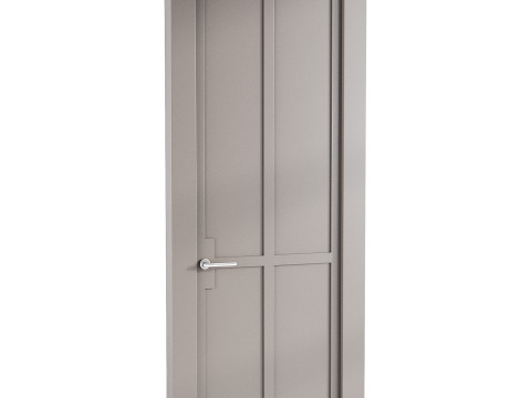 Modern entrance door 34 Modello 3D
