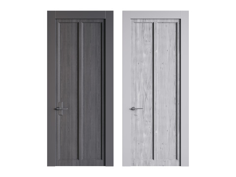 Modern entrance door 35 3D Model