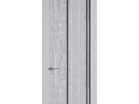 Modern entrance door 35 3D Model