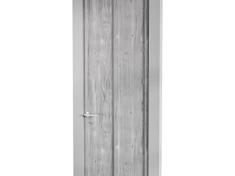 Modern entrance door 35 3D Model