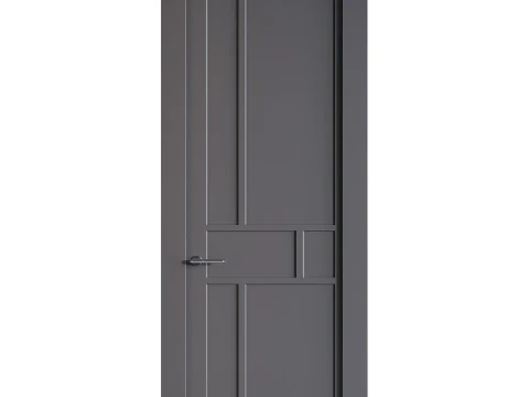 Modern entrance door 36 3D Model