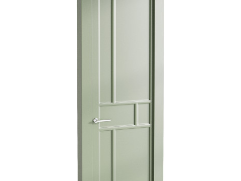 Modern entrance door 36 Modelo 3D