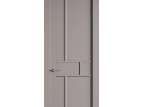Modern entrance door 36 3D Model