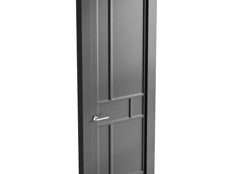Modern entrance door 36 3D Model