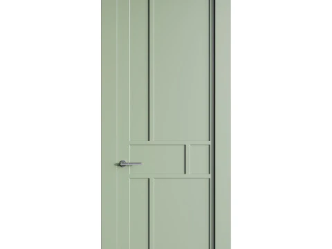 Modern entrance door 36 3D Model
