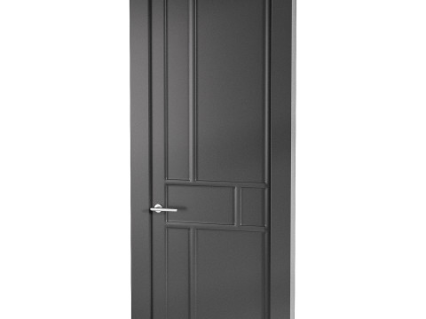 Modern entrance door 36 Modelo 3D