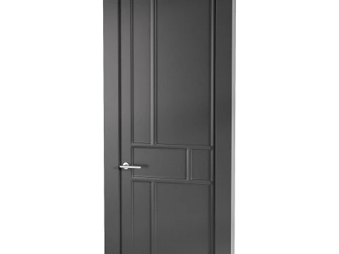 Modern entrance door 36 3D Model