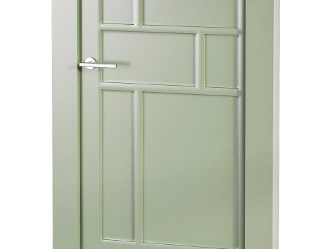 Modern entrance door 36 3D Model