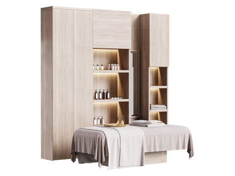 Modern spa and accessories 03 3D Модель