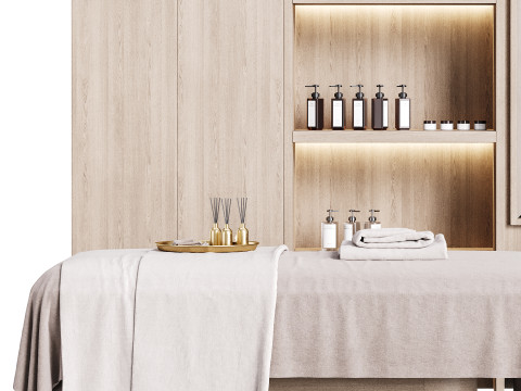 Modern spa and accessories 03 Modello 3D
