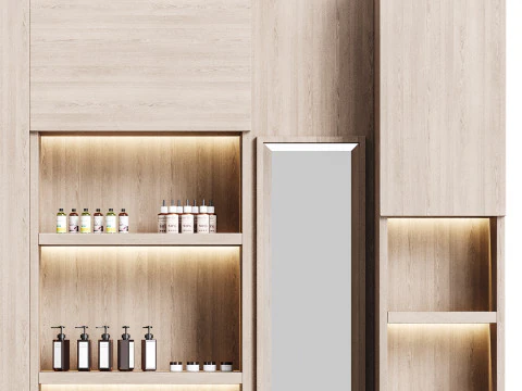 Modern spa and accessories 03 3D Model