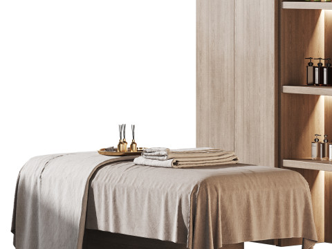 Modern spa and accessories 03 Modello 3D