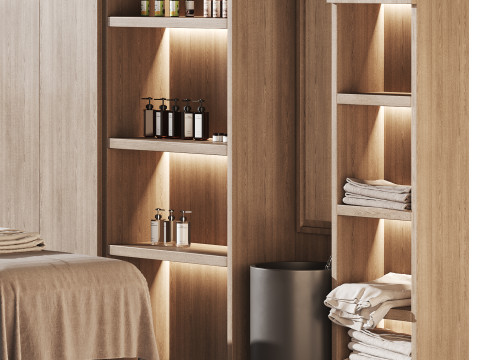 Modern spa and accessories 03 Modello 3D