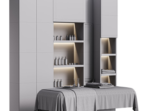 Modern spa and accessories 03 Modello 3D
