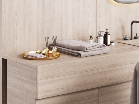 Modern spa and accessories 04 3D Модель