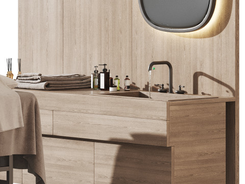 Modern spa and accessories 04 3D Модель