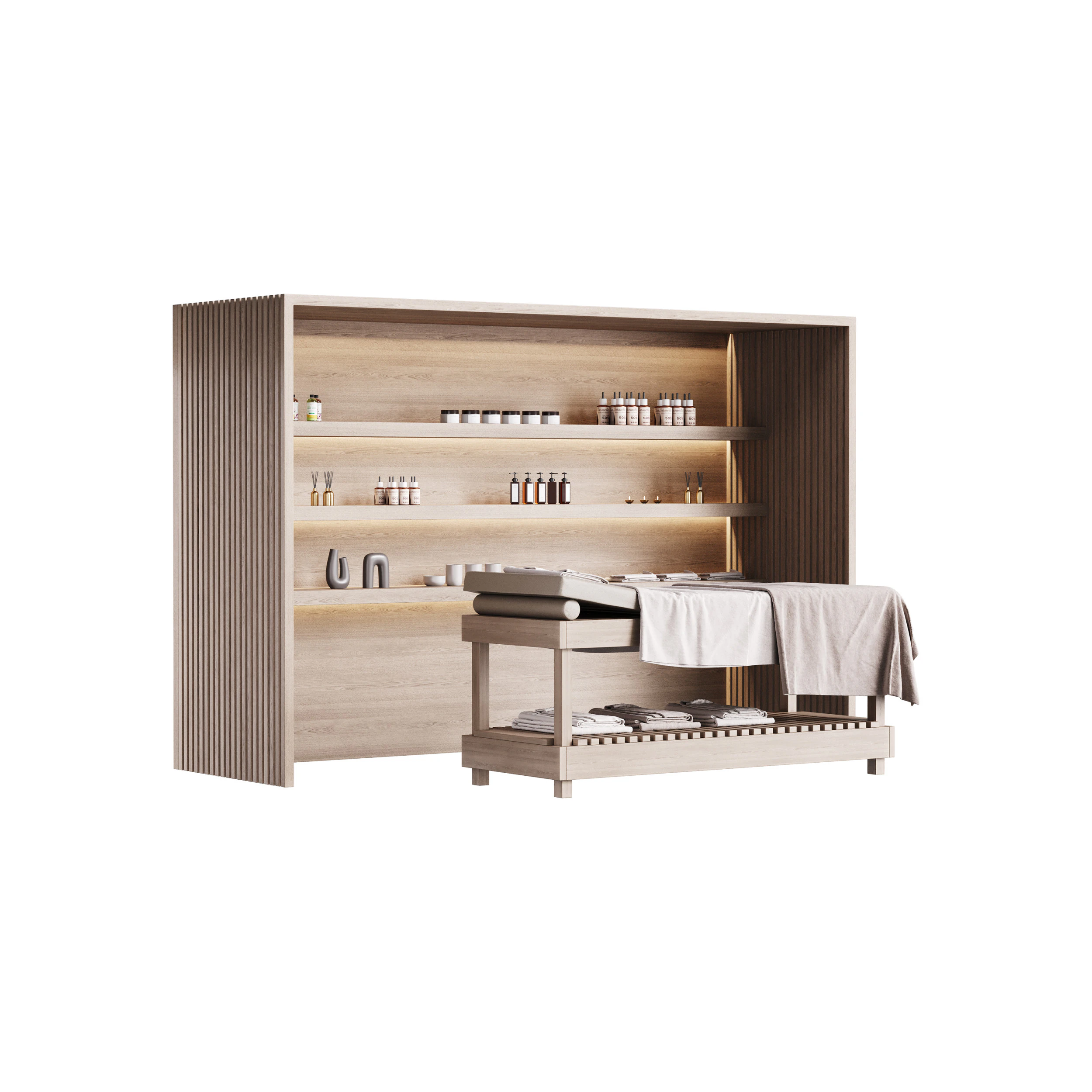 Modern spa and accessories 05 3D Model .c4d .max .obj .3ds .fbx .stl .blend 