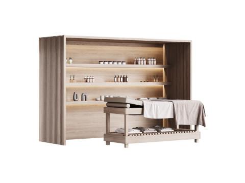 Modern spa and accessories 05 3D Model