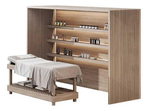 Modern spa and accessories 05 3D Model