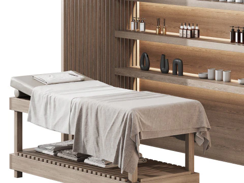 Modern spa and accessories 05 3D Model