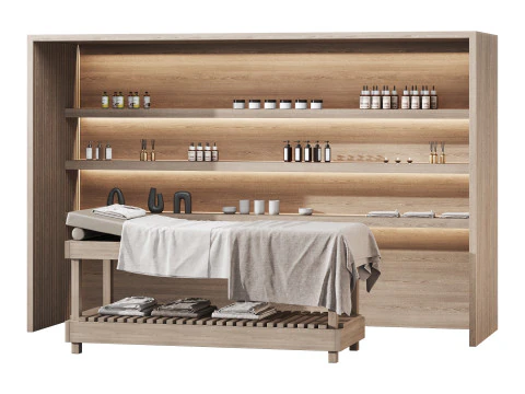 Modern spa and accessories 05 3D Model