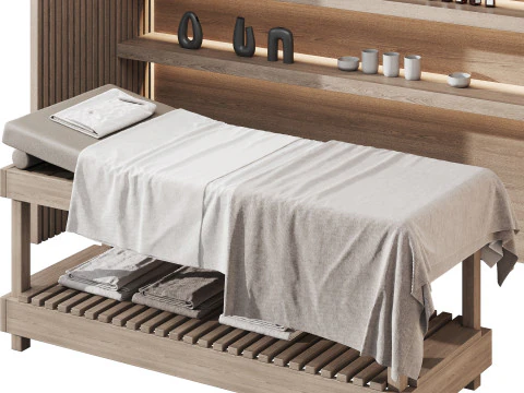 Modern spa and accessories 05 3D Model