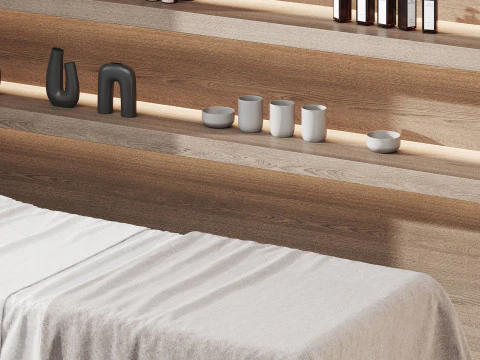 Modern spa and accessories 05 3D Model