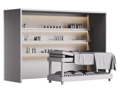 Modern spa and accessories 05 3D Model