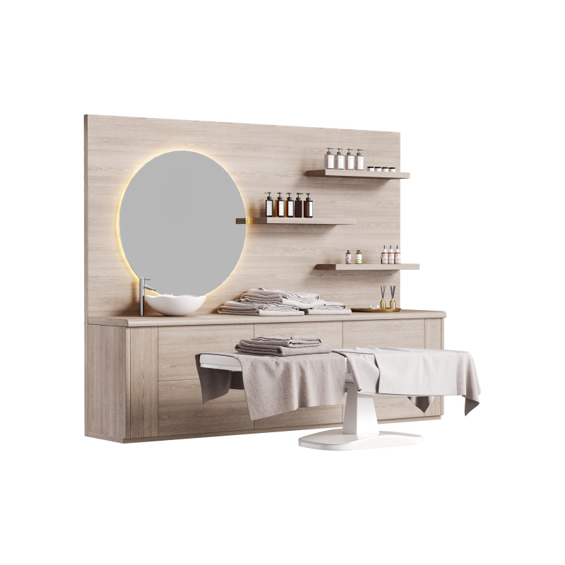 Modern spa and accessories 06 Modelo 3D .c4d .max .obj .3ds .fbx .stl .blend 