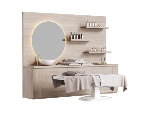 Modern spa and accessories 06 3D Модель